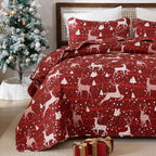 Dinjoy Christmas Quilt King Size - Image 7