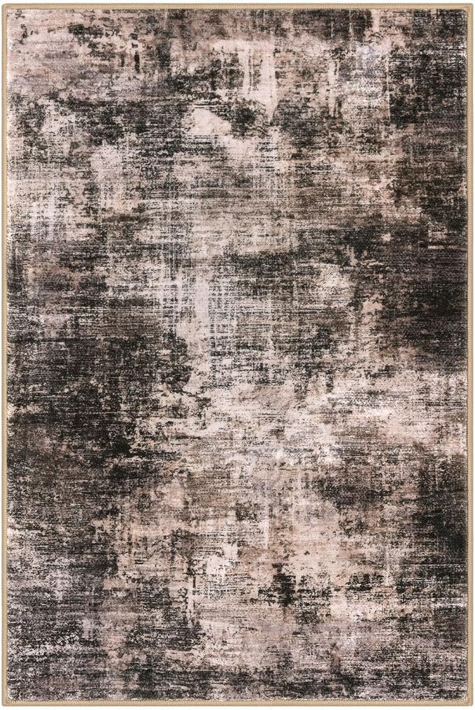 Abstract Area Rugs 6x9 Ft Washable Rugs - Image 10