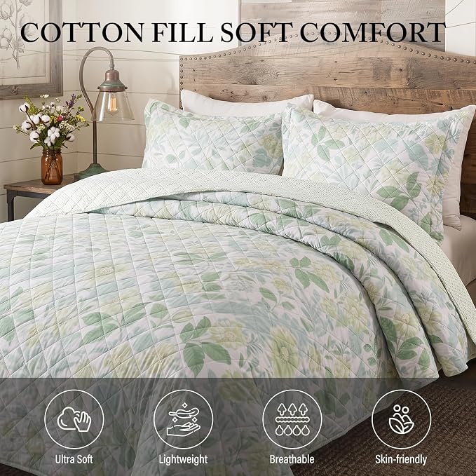 Etwel Lightweight Queen Size Quilt Set - Image 3