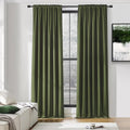 108 inch Extra Length Blackout Curtains by DONREN