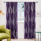 Deconovo Blackout Back Tab Curtains - Image 2