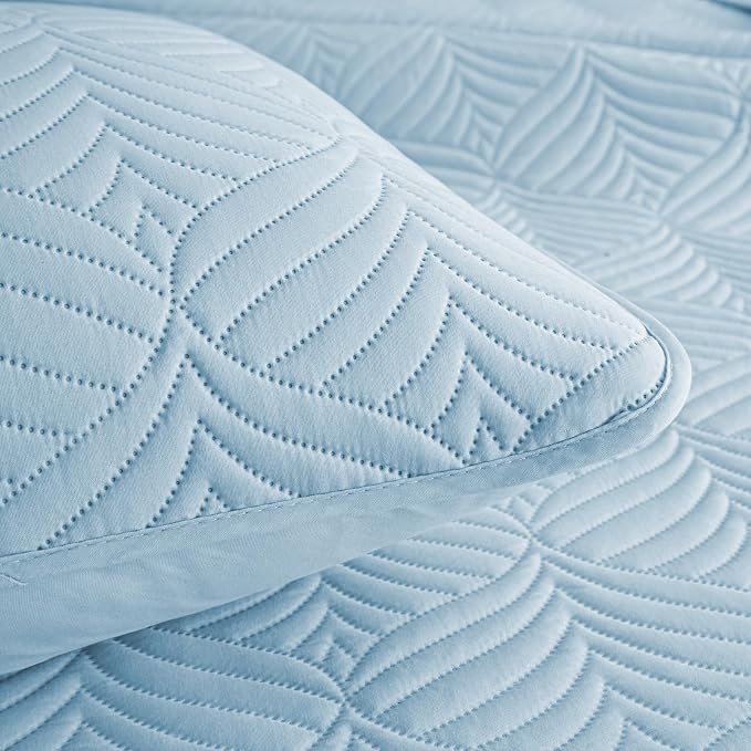 Whale Flotilla Extra Soft Twin Quilt Bedding Set, Lightweight Bedspreads | - Image 8