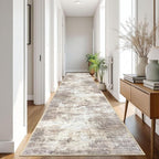 Abstract Runner Rug 3x16 Ft Long Washable Runners - Image 9