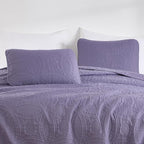 Chezmoi Collection Austin Queen Oversized Bedspread Set, 3-Piece Pinsonic - Image 3