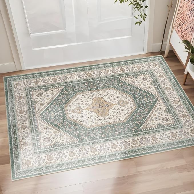 2x3 Washable Entryway Area Rug - Image 8