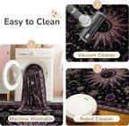 Vacuum-Friendly, 9x12 Washable Area Rug - Image 6