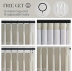 Extra Long 100% Blackout Curtains 108 Inches Long - Image 8