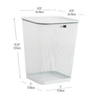 Mind Reader Mesh Trash Can, 5 Gallon - Image 3