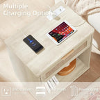 LEYAOYAO Rattan 23" Nightstands - Image 7