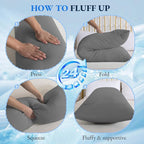 ELNIDO QUEEN Cooling Body Pillow Insert - Image 8