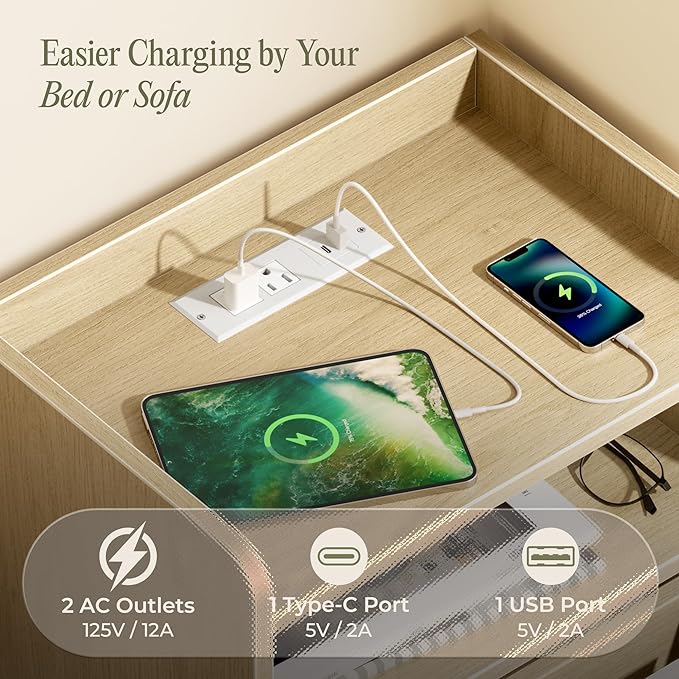 Huuger Nightstand Set of 2 - Image 4