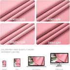 CUCRAF Custom Pink Blackout Curtains 1 Panel Set, Thermal Insulated Grommet - Image 4