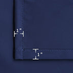 BGment Navy Blue Blackout Curtains 54 Inches Length - Image 5