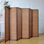 6 Panel Bamboo Room Divider - Image 5