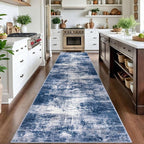 Abstract Runner Rug 3x14 Ft Washable Runners - Image 2