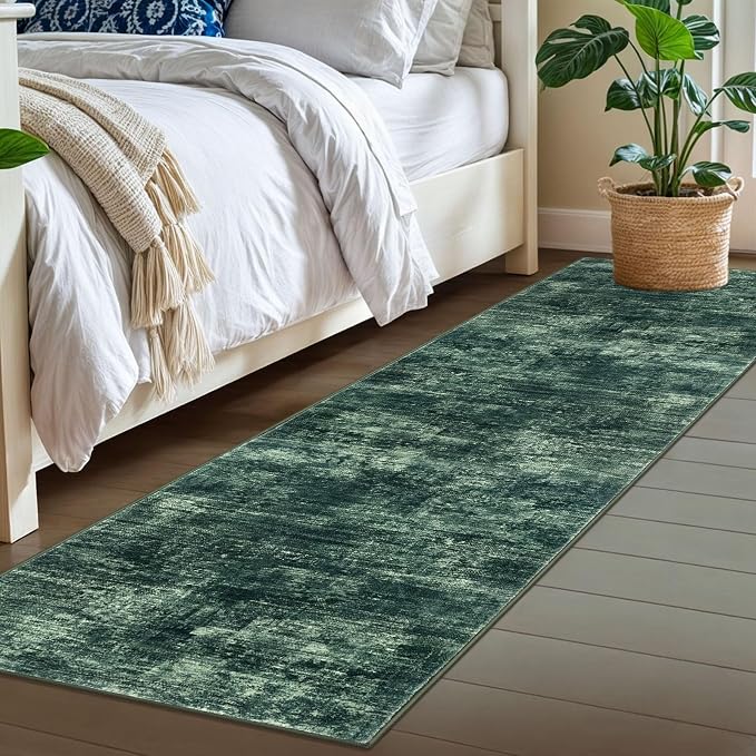 Abstract Runner Rug 2x7 Ft Washable Runners - Image 8