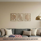 qmmp Modern Wooden Wall Sculptures - Image 3