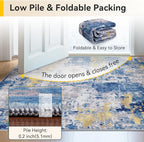 RELEANY Washable 3'x4' Abstract Area Rug - Image 5