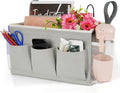 Lilithye Bedside Caddy, Bedside Storage Bag Hanging Organizer by Lilithye