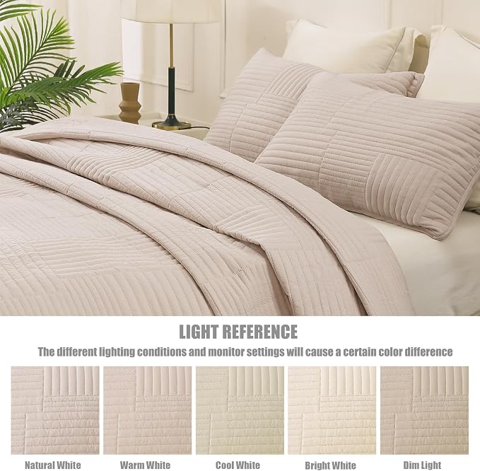 Whale Flotilla Ultra Soft Cal King Quilt Bedding Set, Lightweight - Image 5