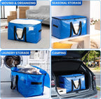 TAILI 8 Pack Blue Extra Large Moving Bags, Storage Bags - Image 9