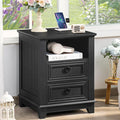 Joaxswe 18" Farmhouse Nightstand by Joaxswe