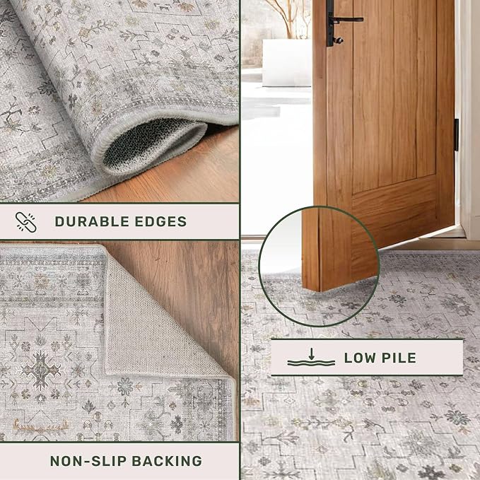 Boho Large 3x4 Bathroom Rug - Image 5