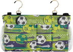 Ball Soccer tag8 Bedside Caddy Storage Bag Bedside Organizer - Image 2