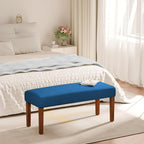 44Inch Bench, Fabric End of Bed Bench, Entryway Benches, Upholstered Bench - Image 4