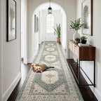 4x12 Washable Hallway Runner Rug by Puino