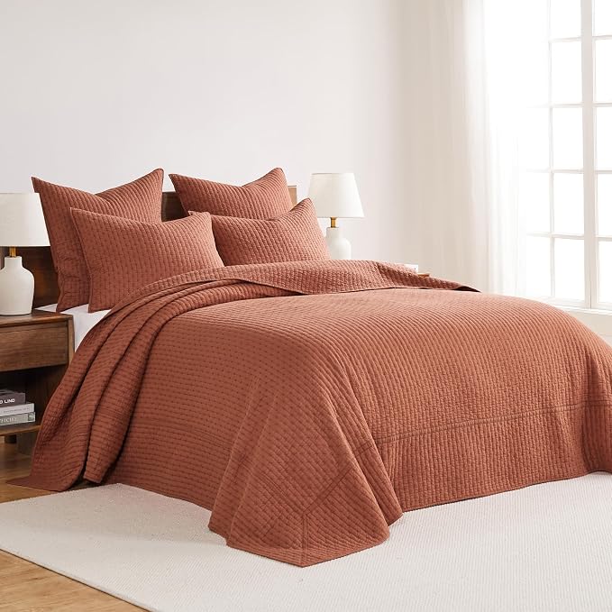 Levtex Home Cross Stitch Reversible Full Bedspread Set - Image 2