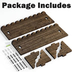 Scalloped Wood Wall Shelf – 17 Inch Floating Shelf - Image 6