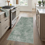 Abstract Runner Rug 3x6 Ft Washable Runners - Image 2