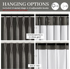 Pinch Pleated Blackout Curtains 90 Inches Long - Image 8