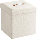 SONGMICS Small Folding Storage Ottoman, Foot Rest Stool, Ottoman by Unknown