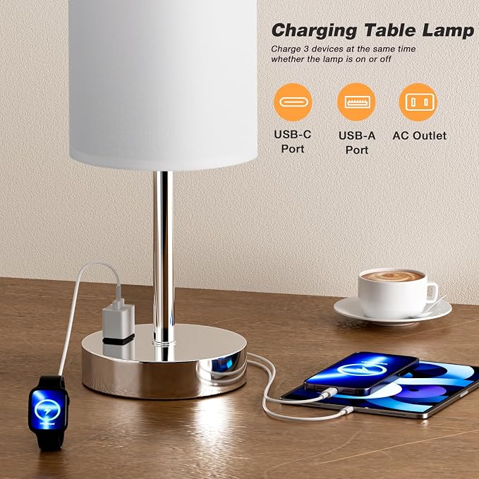 Touch Bedside Lamp - Image 5