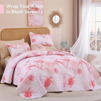 weigelia Coastal Quilt Bedding Set King Size - Image 2