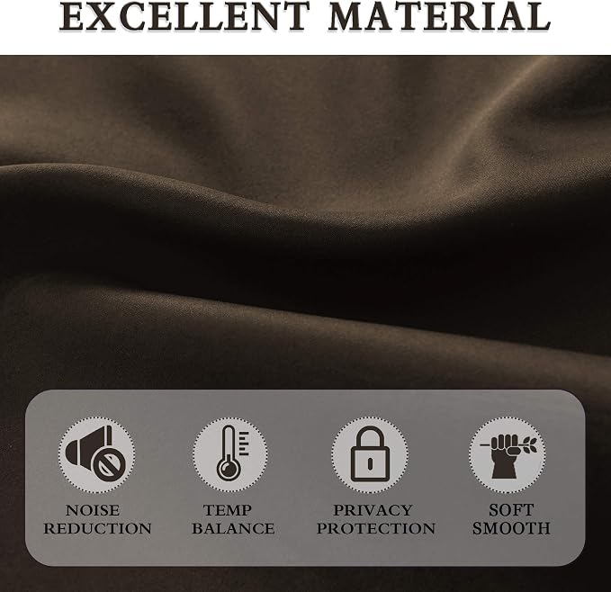 Patio Blackout Curtain Shades - Image 4
