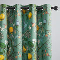 Extra Long 108 Inches Curtains for Large Window Funky Sage Green Tall Light by Topfinel