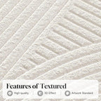 Large Framed 3D Textured Abstract Wall Art - Image 3