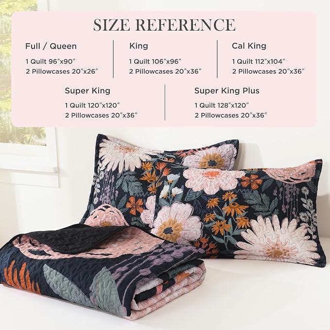 Quilt Queen Size, Reversible Polyester Coverlet Set - Image 5
