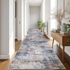 Abstract Runner Rug 3x18 Ft Washable Runners - Image 9