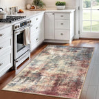 Abstract Area Rug 4x6 Ft Washable Rugs - Image 2