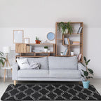 Chicrug 2x6 Shag Geometric Modern Runner Rug - Image 4