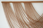 Large Macrame Wall Hanging Brown Die-Dyed 59.00" W x 31.00" L Boho Wall Decor - Image 6