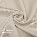 Deconovo Curtains for Living Room, Pattern Blackout Curtains 95 Inches Long | - Image 6