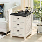 Joaxswe Farmhouse Nightstand - Image 7