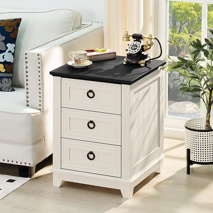 Joaxswe Farmhouse Nightstand - Image 7
