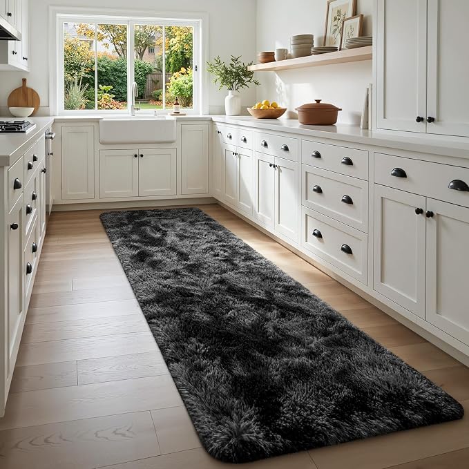 Deerhoo Long Fluffy Runner Rugs 2x6 - Image 5