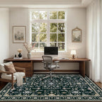 10x12 Area Rugs Living Room: Washable Boho Rug - Image 5